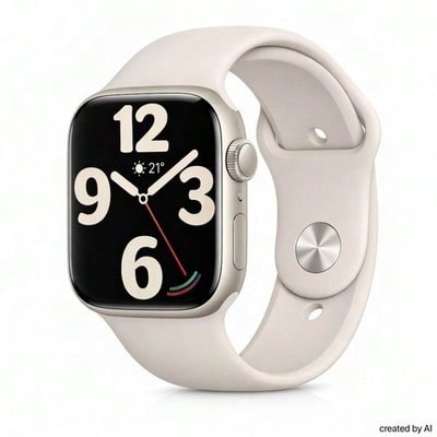 Apple Watch Series 7 GPS Aluminiumgehäuse mit Sportarmband (Refurbished)
