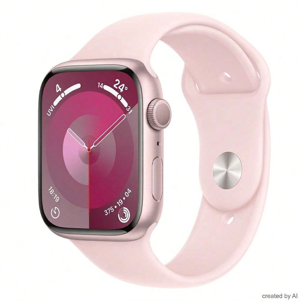 Apple Watch Series 9 GPS Aluminiumgehäuse mit Sportarmband (Refurbished)