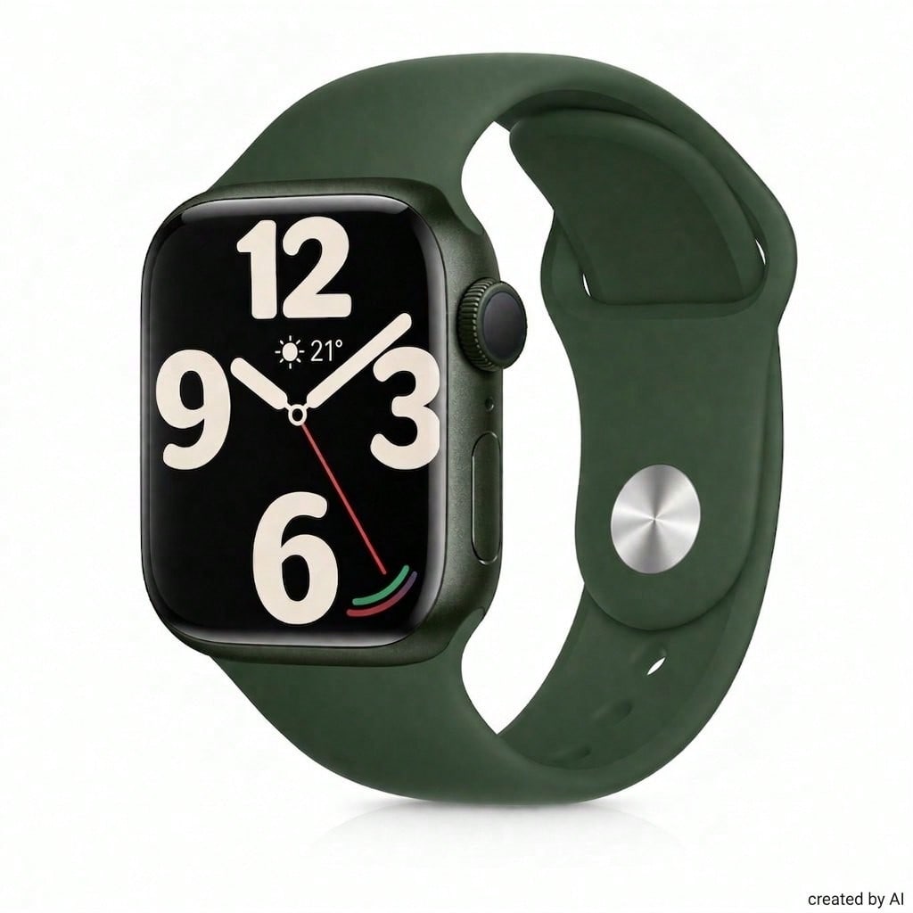 Apple Watch Series 7 GPS Aluminiumgehäuse mit Sportarmband (Refurbished)