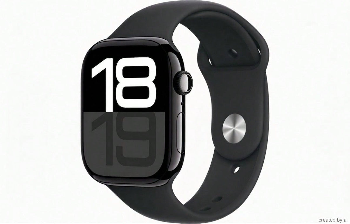 Apple Watch Series 10 GPS Aluminiumgehäuse mit Sportarmband (Refurbished)